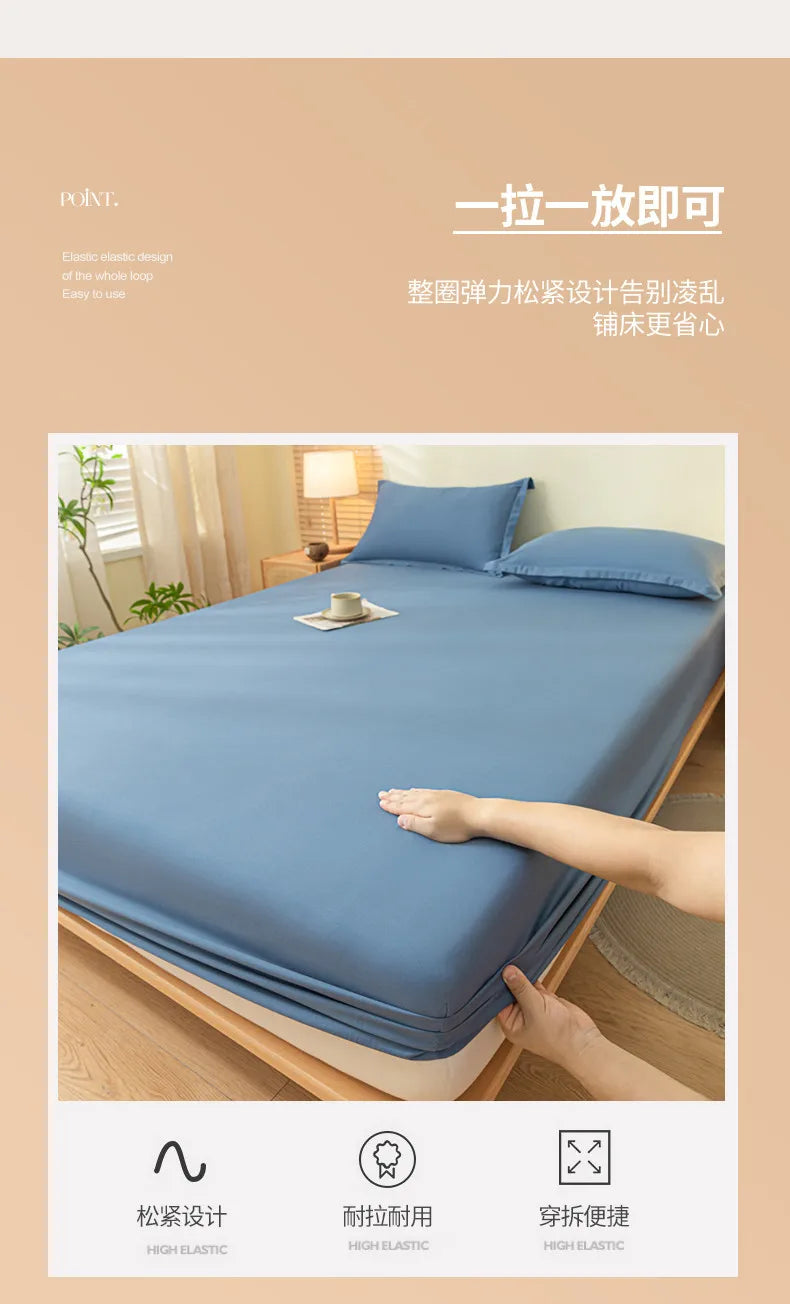 Fitted Sheet - Hotel Quality - Ultra Soft & Breathable - Brushed Microfiber - Deep Pocket - Cooling Fitted Sheet