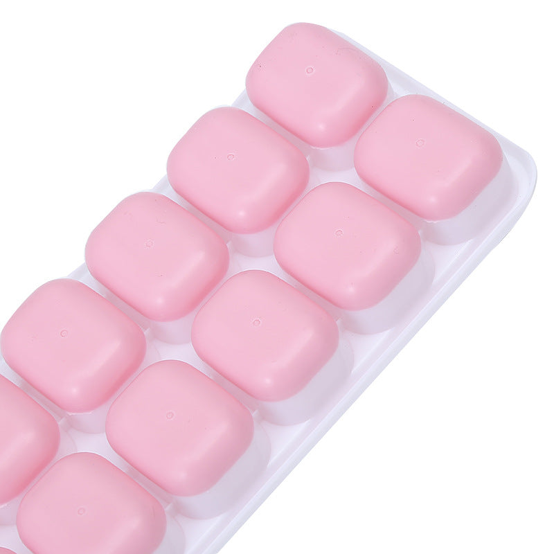 14 Grids Fruit Ice Maker with Removable Ice Cube Trays Reusable Silicone Ice cube Mold Lids Kitchen Tools Freezer Summer Mould