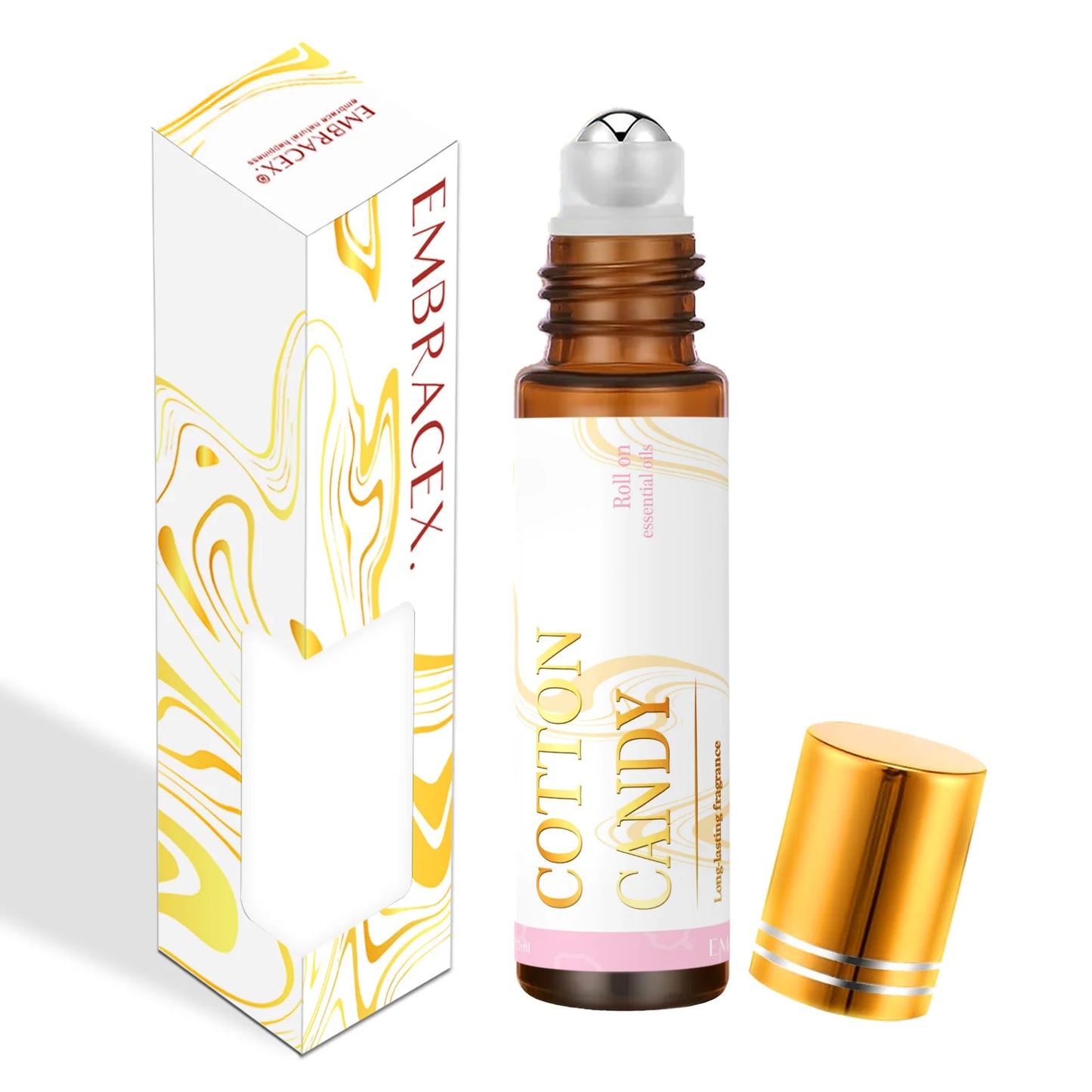 Perfume Essential Oils Roller Perfume Fragrance Long Lasting Roll-On Essential Oils Aromatherapy Gifts for Women 10ml/0.33fl.Oz