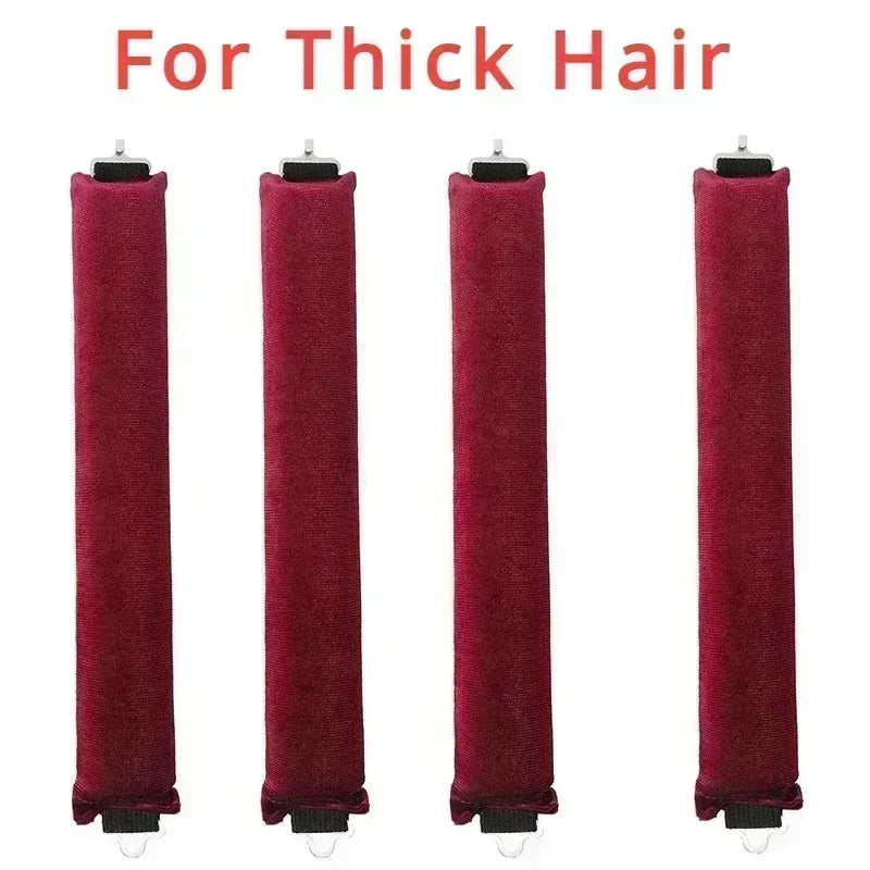 Heatless Hair Curlers Curling Rod Headband No Heat Hair Rollers Lazy Curls with Hook Sleeping Soft Flexi Rod Hair Styling Tools