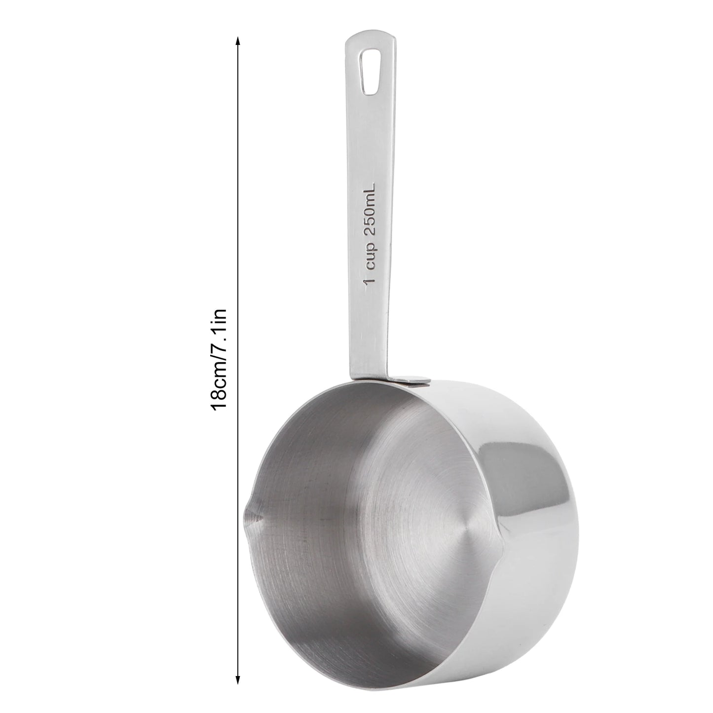 Measuring Scoop 304 Stainless Steel Baking Measuring Spoon with Scales Kitchen Supplies for Coffee Flour