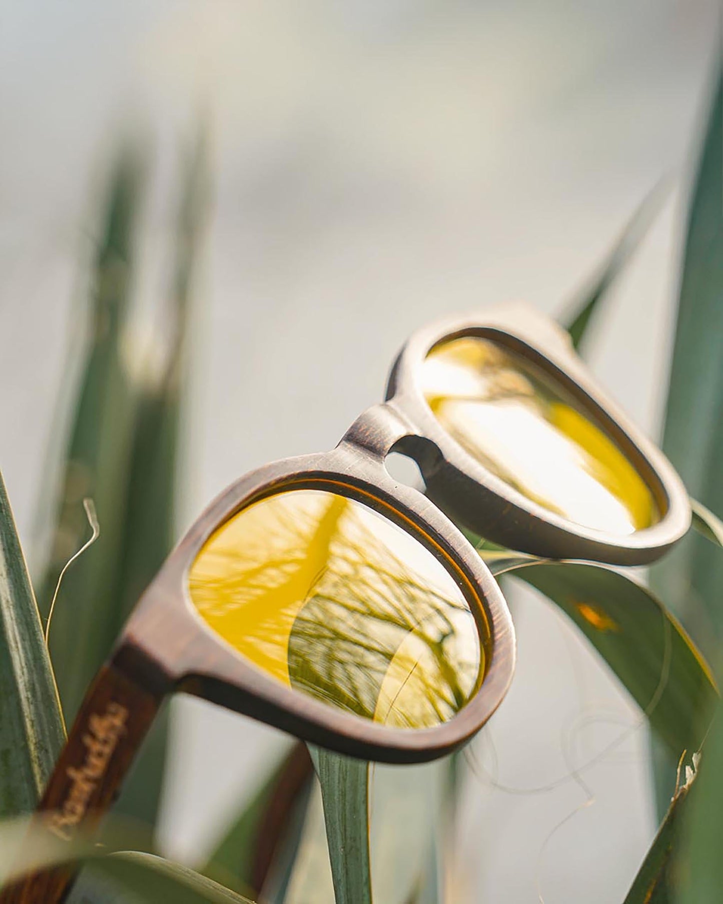 Screen Bee (Rx) | Polarized Bamboo Sunglasses-4
