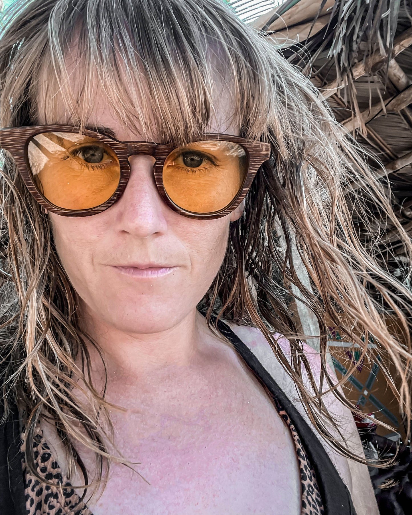 Screen Bee (Rx) | Polarized Bamboo Sunglasses-1