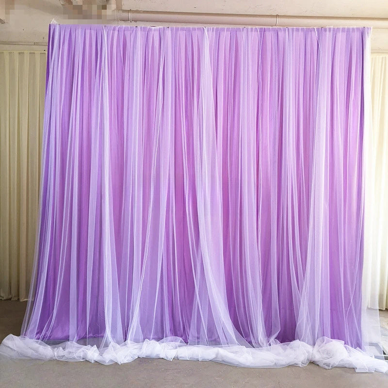 Backdrop Curtains for Parties, Sheer Backdrop Curtain Wedding Photo Backdrop Drapes for Baby Shower Photography Birthday Party
