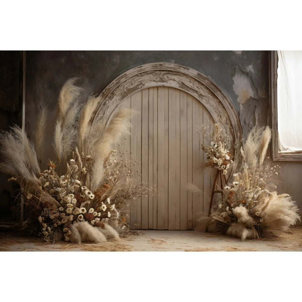 Fantasy Wedding Backdrops Abstract Flower Wall Photocall Girl Birthday Decoration Photography Adult Newborn Portrait Backgrounds