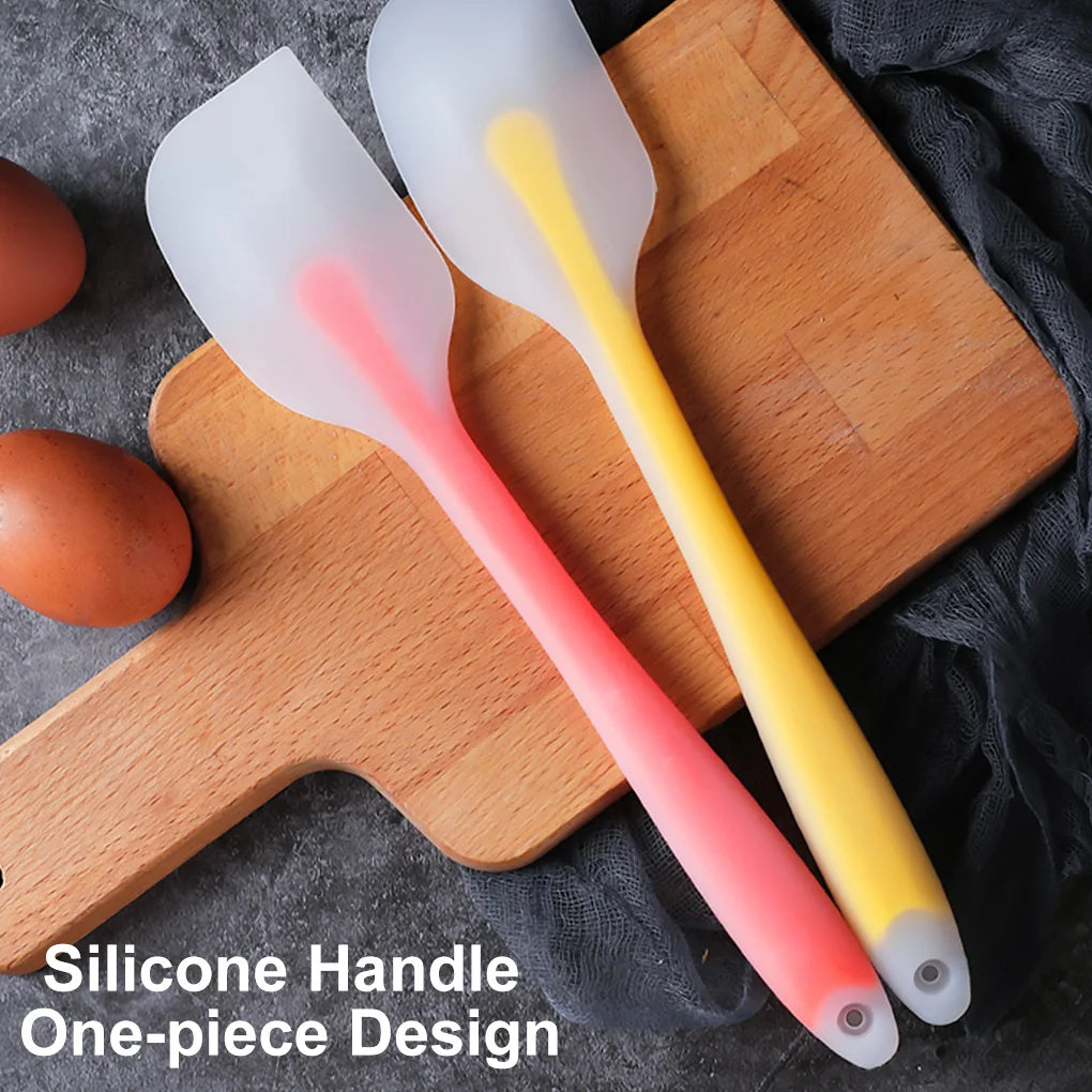 Baking tools spatula Translucent Mini Silicone spatula Baking Spatula cream Heat-Resistant Kitchen Utensils scraper Decorator