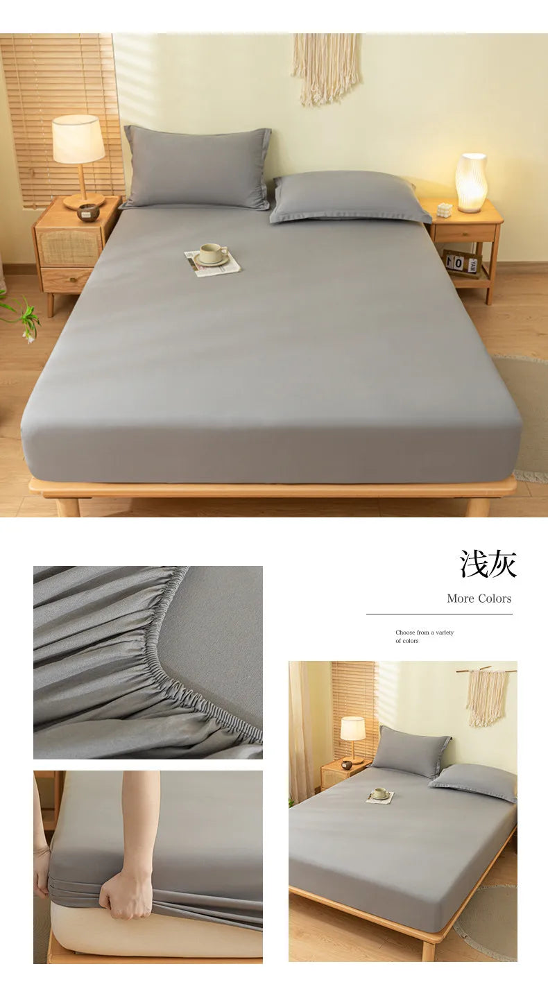 Fitted Sheet - Hotel Quality - Ultra Soft & Breathable - Brushed Microfiber - Deep Pocket - Cooling Fitted Sheet