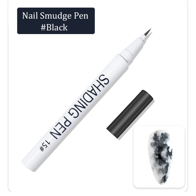 1Pc Nail Art Drawing Graffiti Pen Waterproof Painting Liner Brush DIY 3D Abstract Lines Fine Details Flower Nail Manicure Tools