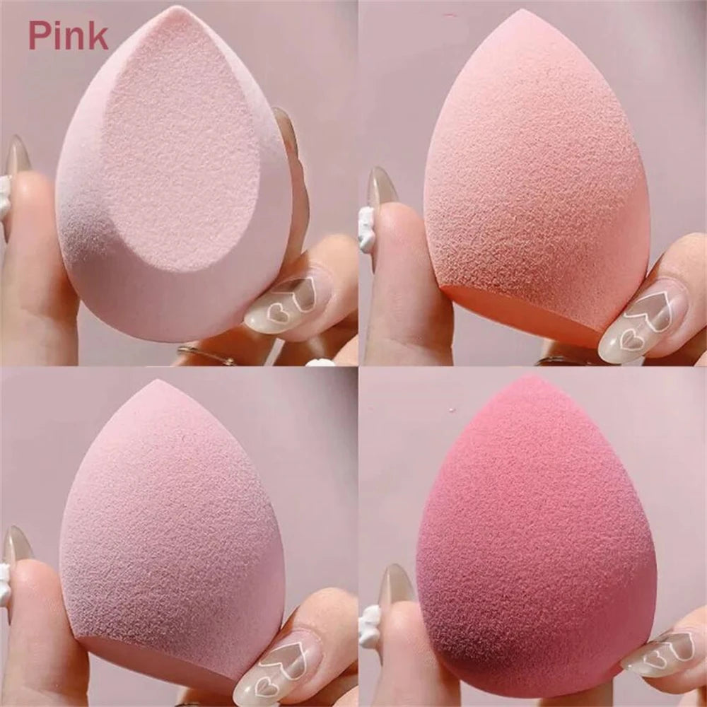 4pcs/bag Fashion Make up Blender Cosmetic Puff Makeup Sponge Foundation Powder Sponge Beauty Tool Makeup Tool Accessories