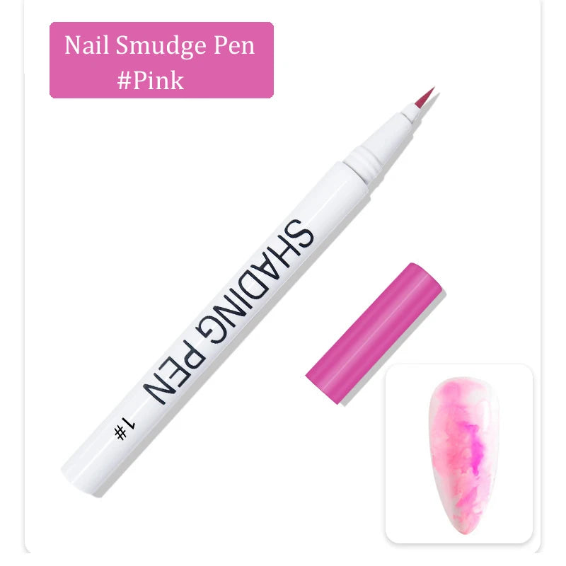 1Pc Nail Art Drawing Graffiti Pen Waterproof Painting Liner Brush DIY 3D Abstract Lines Fine Details Flower Nail Manicure Tools