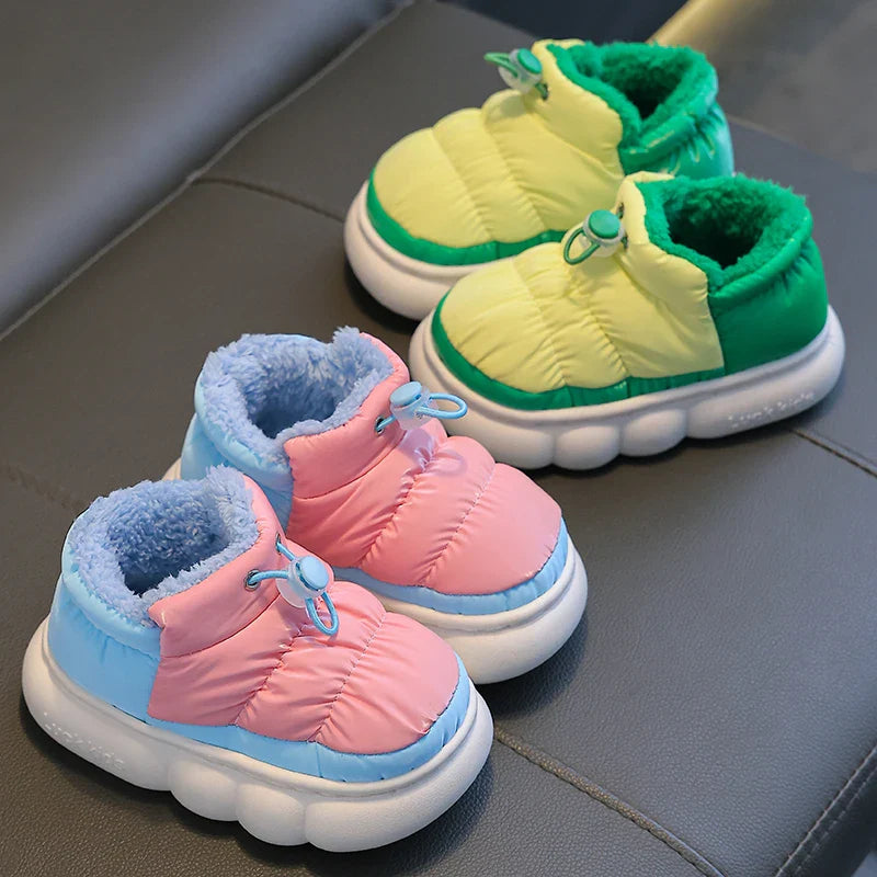 Multicolored Waterproof and Breathable Padded Shoes for Children-4
