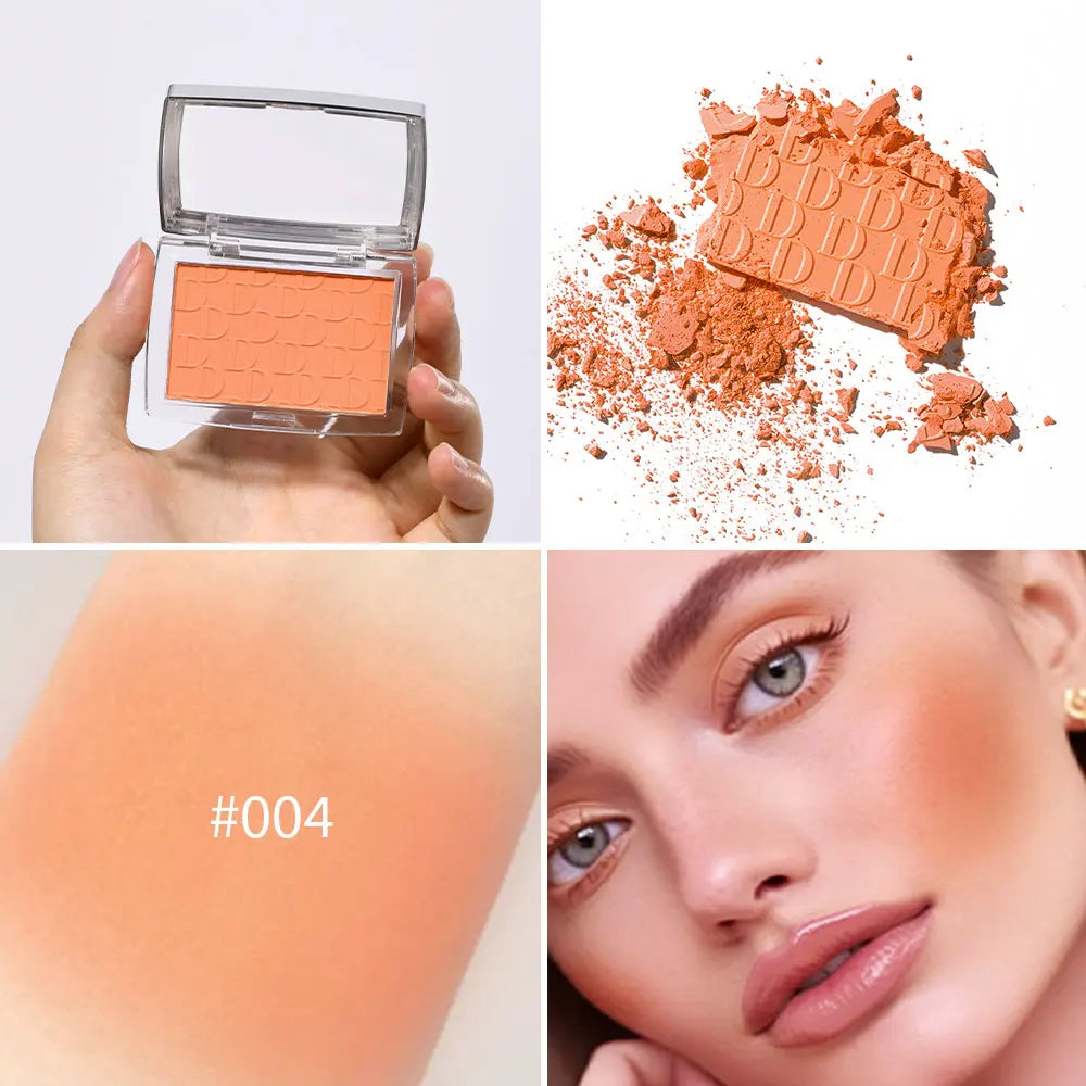Blush Matte Natural Cheek Tint Brighten Face Pink Red Face Contouring