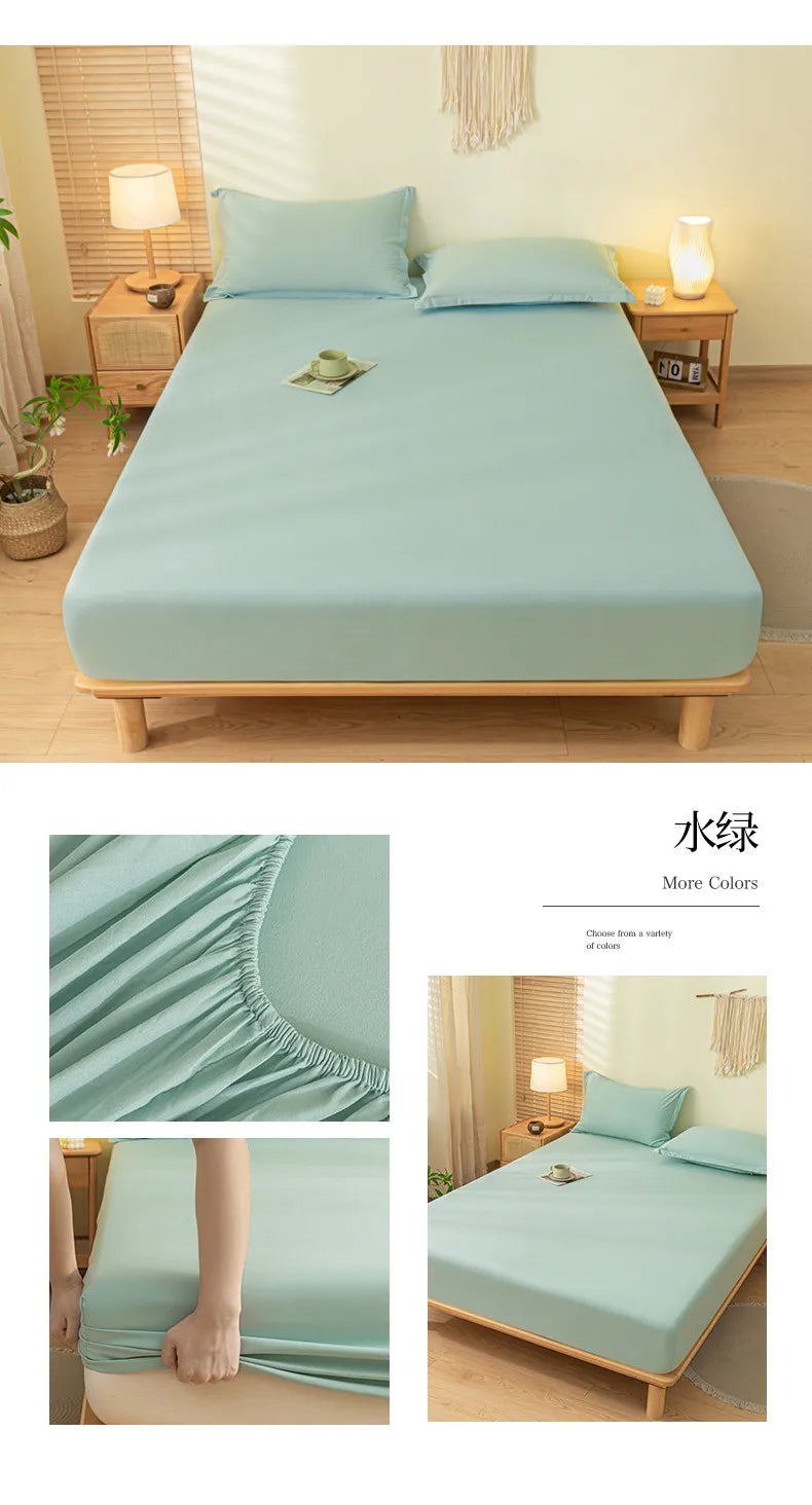 Fitted Sheet - Hotel Quality - Ultra Soft & Breathable - Brushed Microfiber - Deep Pocket - Cooling Fitted Sheet