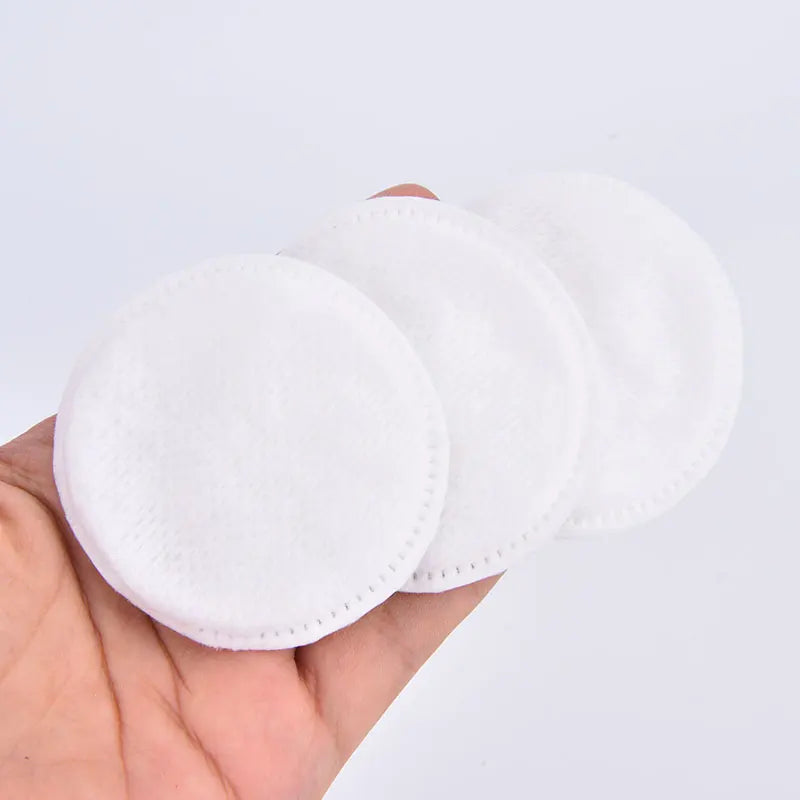 100Pcs Make Up Cotton Swabs Clean Nail Pads Artistic Soft Cleansing Pads Daily Cotton Supplies Face Cotton Makeup Removal Tool