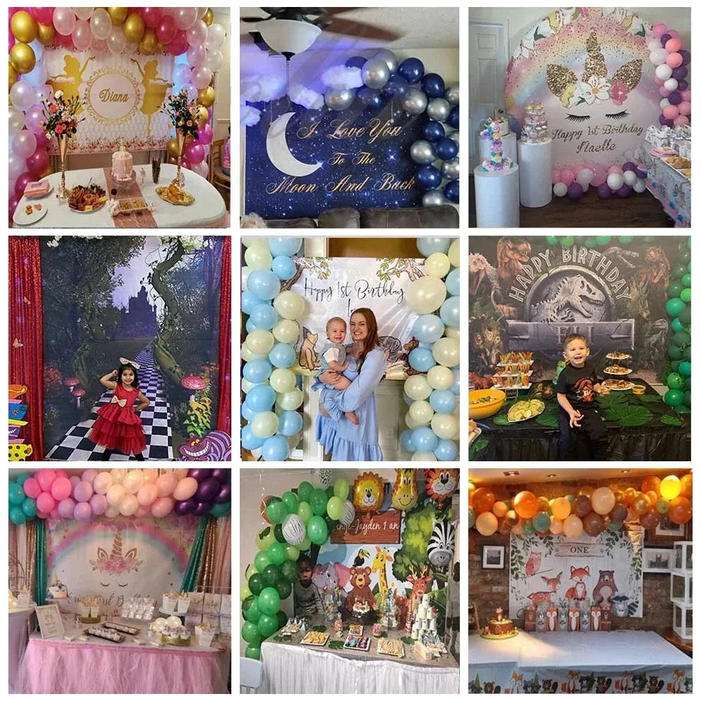 Fantasy Wedding Backdrops Abstract Flower Wall Photocall Girl Birthday Decoration Photography Adult Newborn Portrait Backgrounds