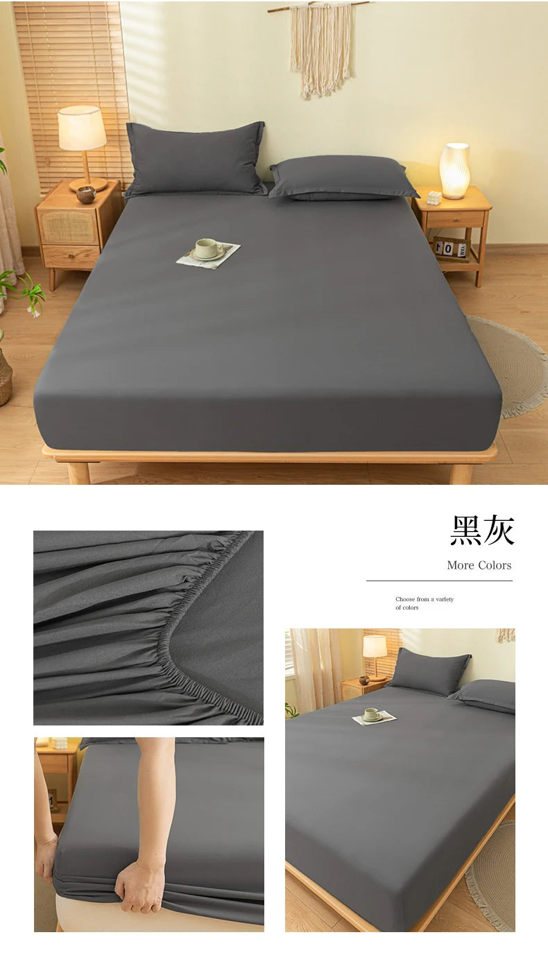 Fitted Sheet - Hotel Quality - Ultra Soft & Breathable - Brushed Microfiber - Deep Pocket - Cooling Fitted Sheet