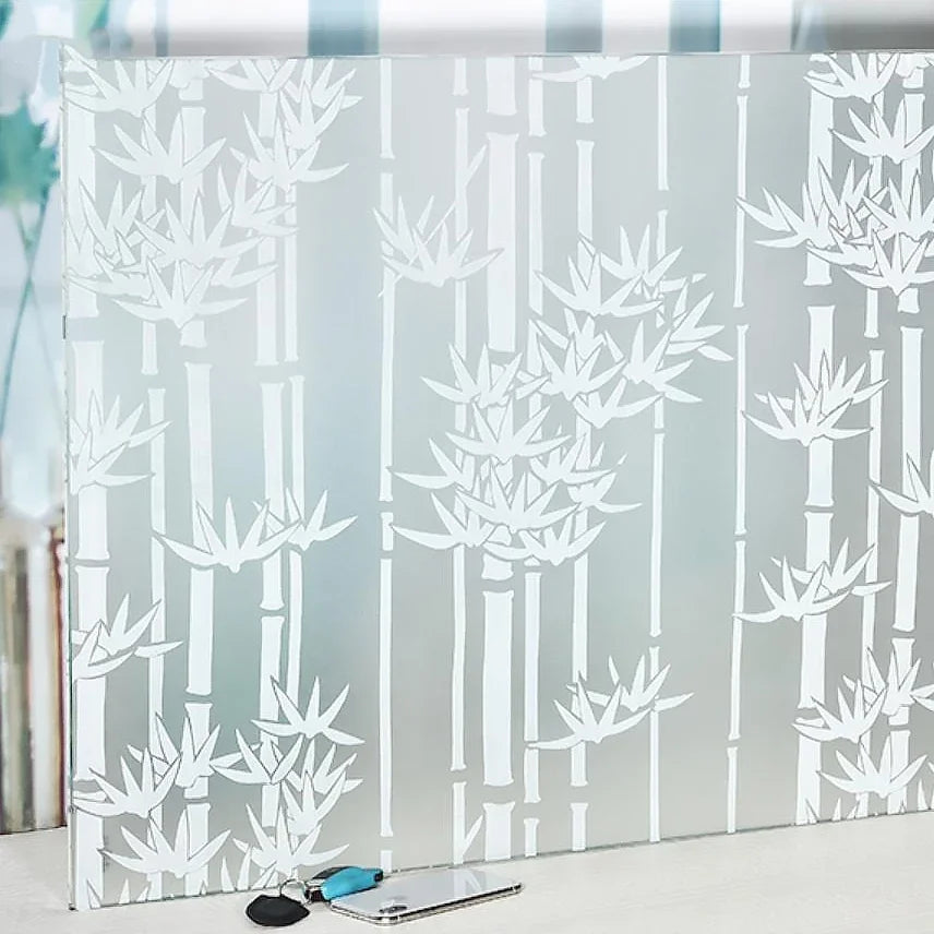 Frosted Window Film Privacy Opaque Window Stickers