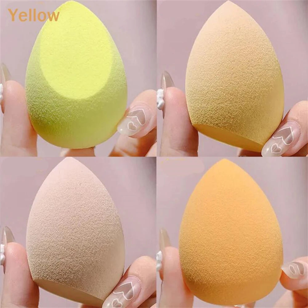 4pcs/bag Fashion Make up Blender Cosmetic Puff Makeup Sponge Foundation Powder Sponge Beauty Tool Makeup Tool Accessories