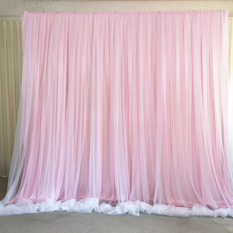Backdrop Curtains for Parties, Sheer Backdrop Curtain Wedding Photo Backdrop Drapes for Baby Shower Photography Birthday Party