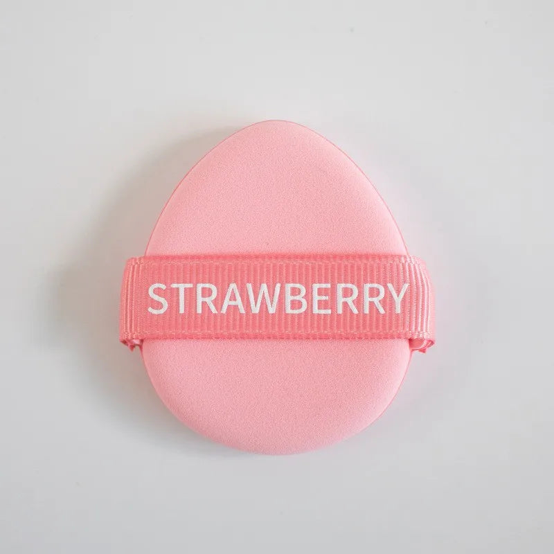 Guo Xiao Niu Niu Strawberry Biscuit air cushion puff dry and wet foundation super soft not eat powder big makeup sponge
