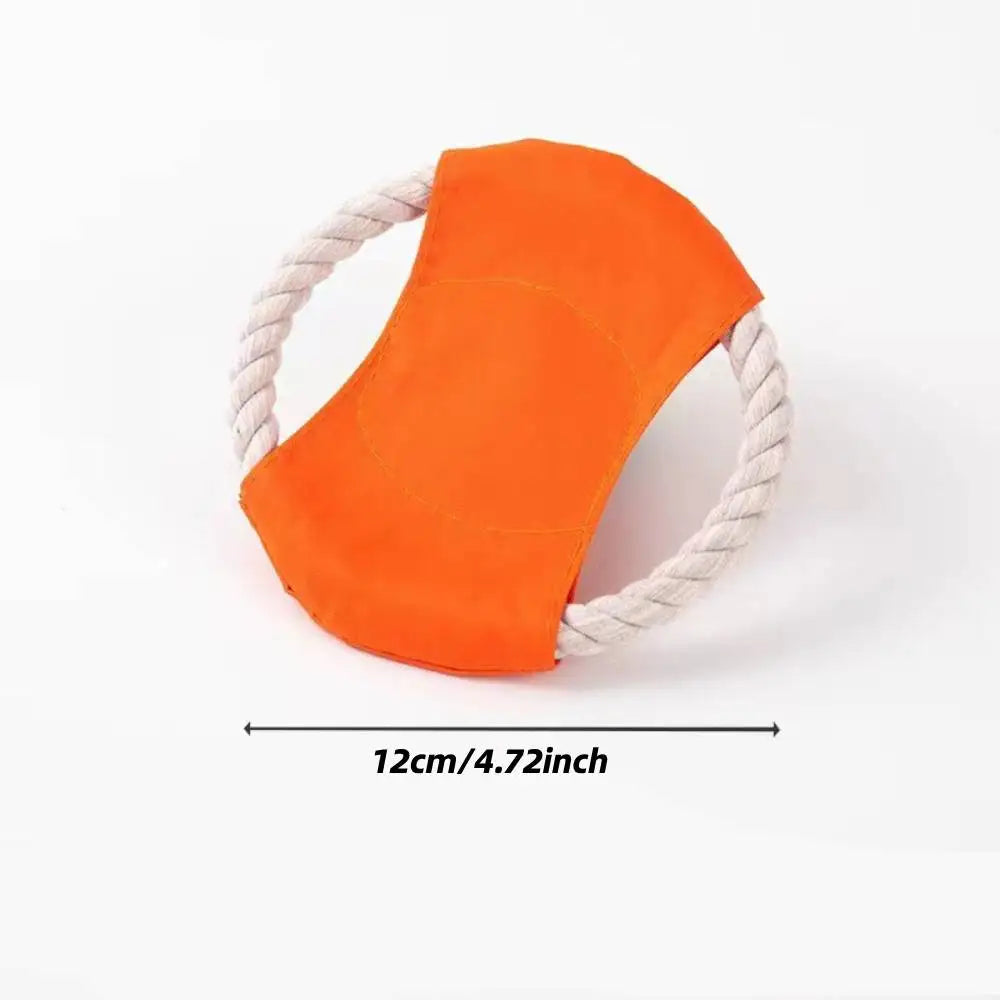 1pc Dog Cotton Rope Chew Toy Durable Braided Teeth Cleaning Toys for Small Medium Dog Outdoor Interactive Training Pet Supplies