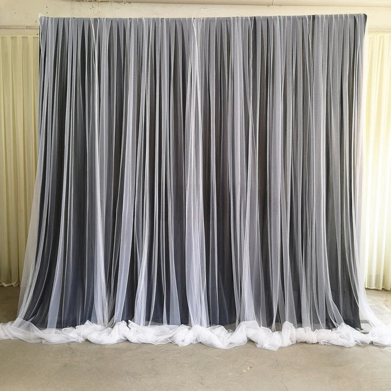 Backdrop Curtains for Parties, Sheer Backdrop Curtain Wedding Photo Backdrop Drapes for Baby Shower Photography Birthday Party