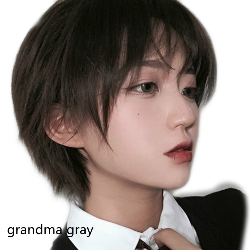Short Straight Wigs-8
