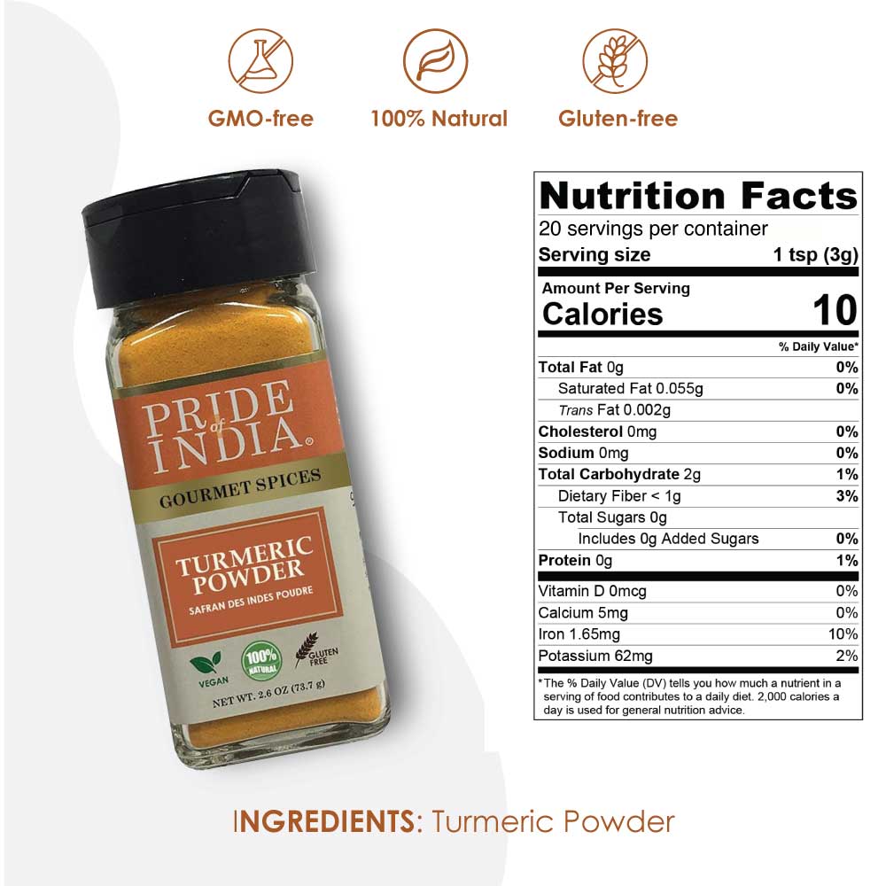 Gourmet Turmeric Ground (High 5-6% Curcumin)-2