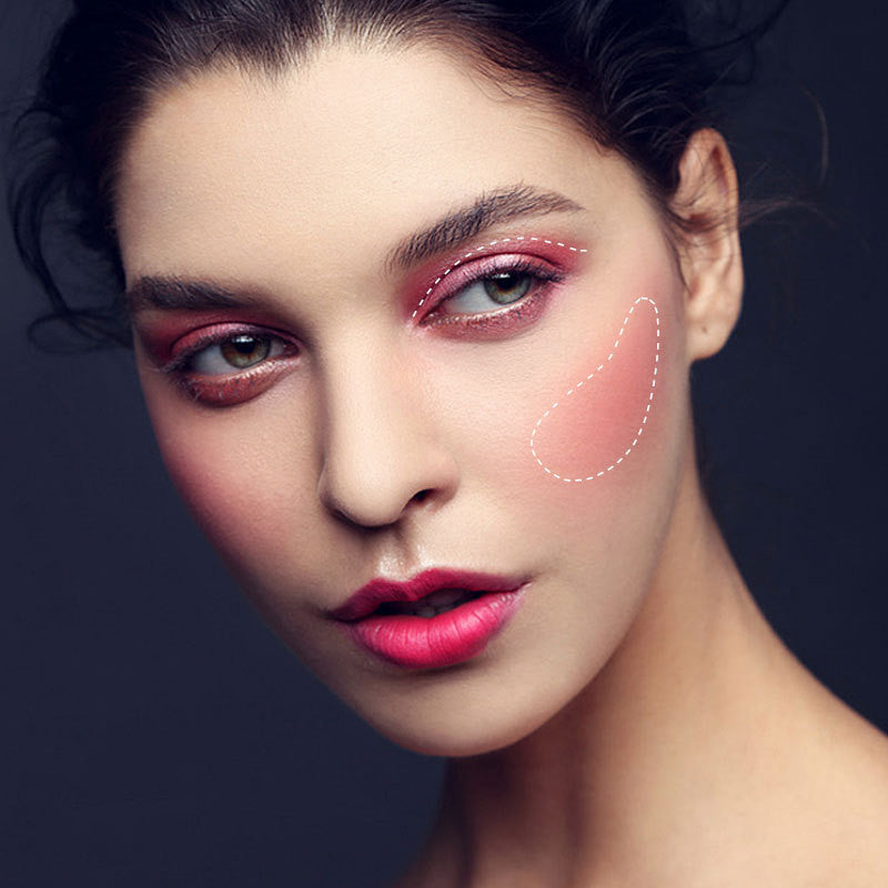 Versatile Matte Eye and Face Makeup Palette-4