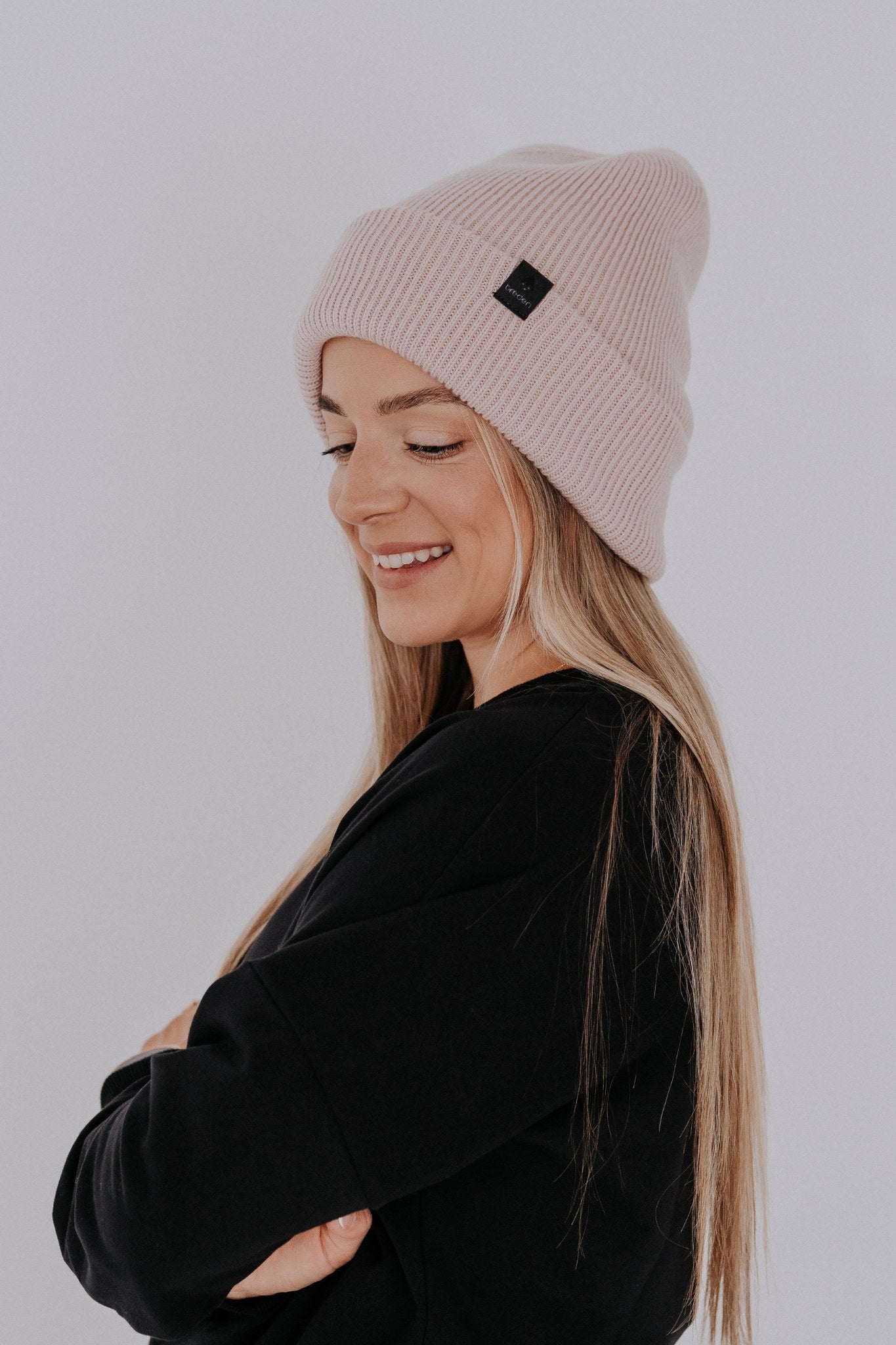 Knitted 100% Merino Wool Winter Beanie WILLIAM-1