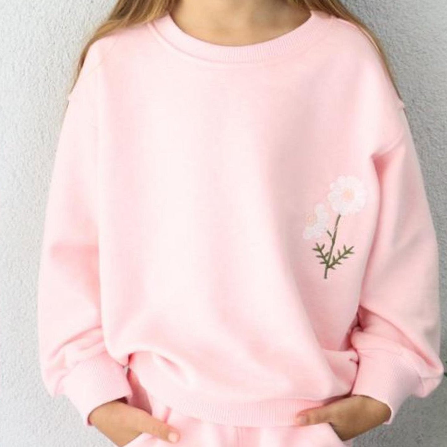 Soft Flower Casual Jogger Set-3