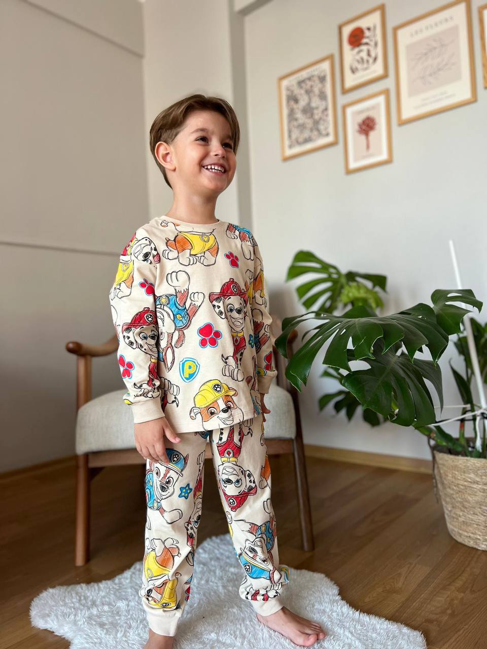Paw Patrol Unisex Cotton Pyjamas-3