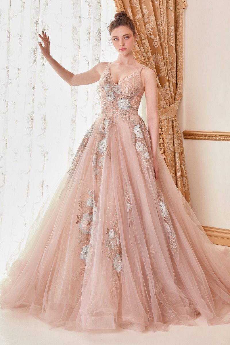 Lilian Tulle Ball Gown-4