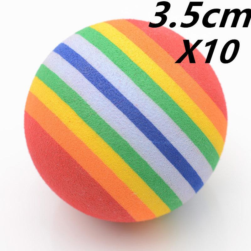 Rainbow Pet Play Balls-5