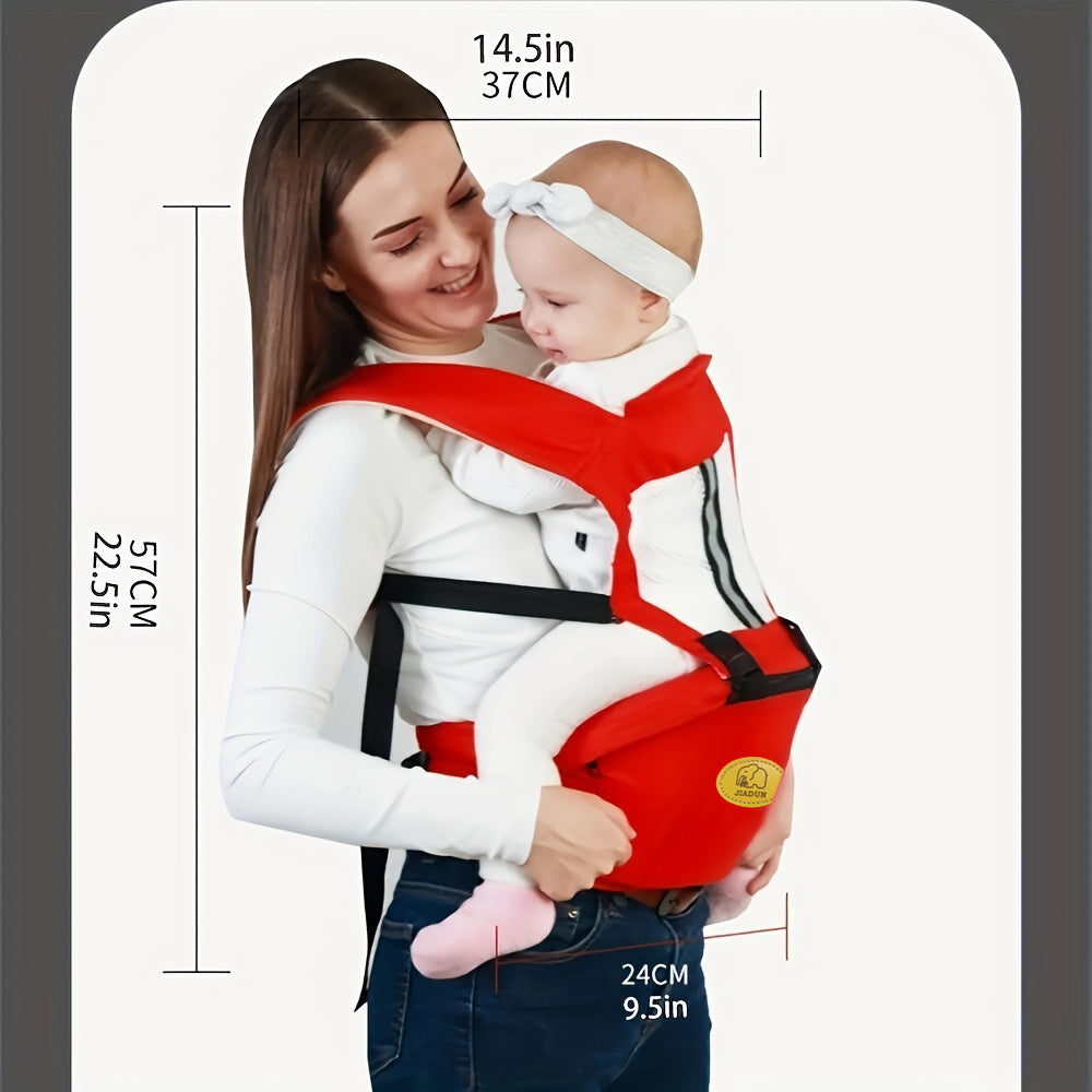 Ergonomic Hipseat Carrier - Portable Backpack for Babywearing, Perfect for Halloween, Thanksgiving, and Christmas Gifts