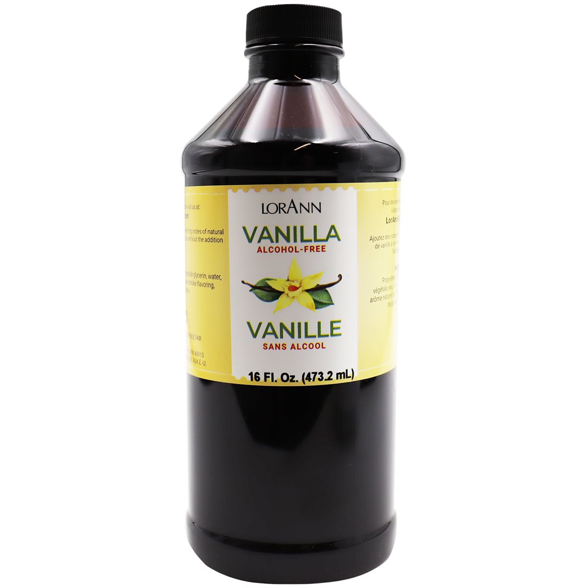 Alcohol-Free, Natural, Vanilla - 4 oz. - 16 oz. - 1 Gallon - 5 Gallons-1