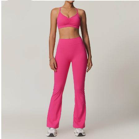 2pcs Yoga Outfit set Sport Fitness Workout Gym wear for women