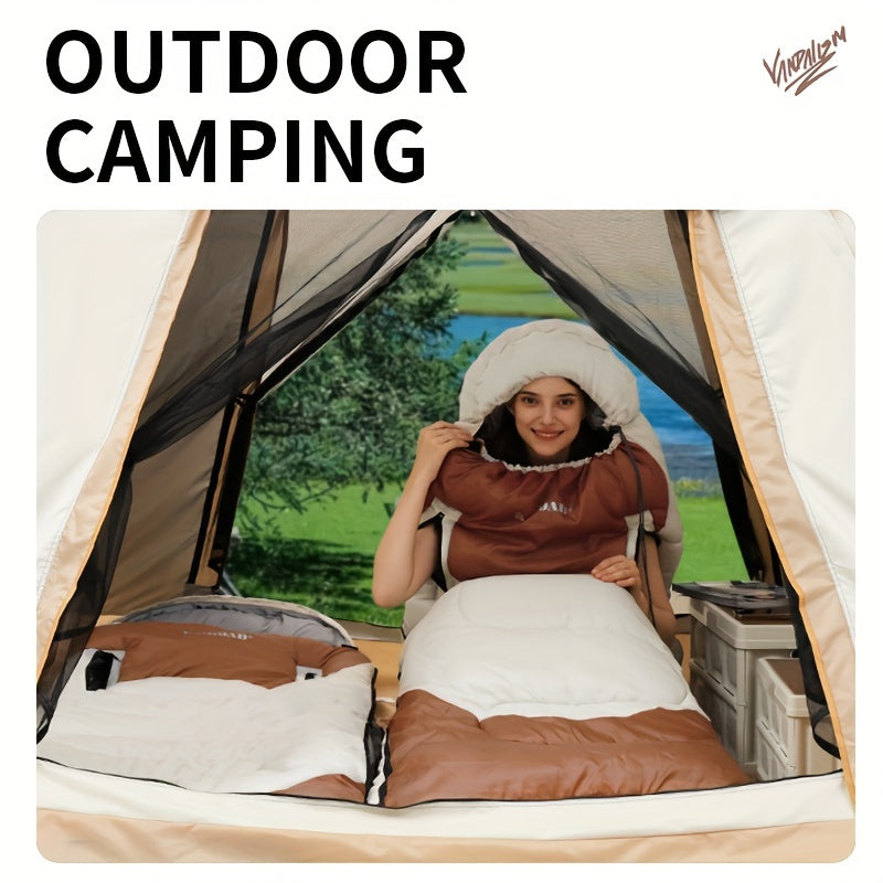 1-Person Winter Sleeping Bag Warm-3