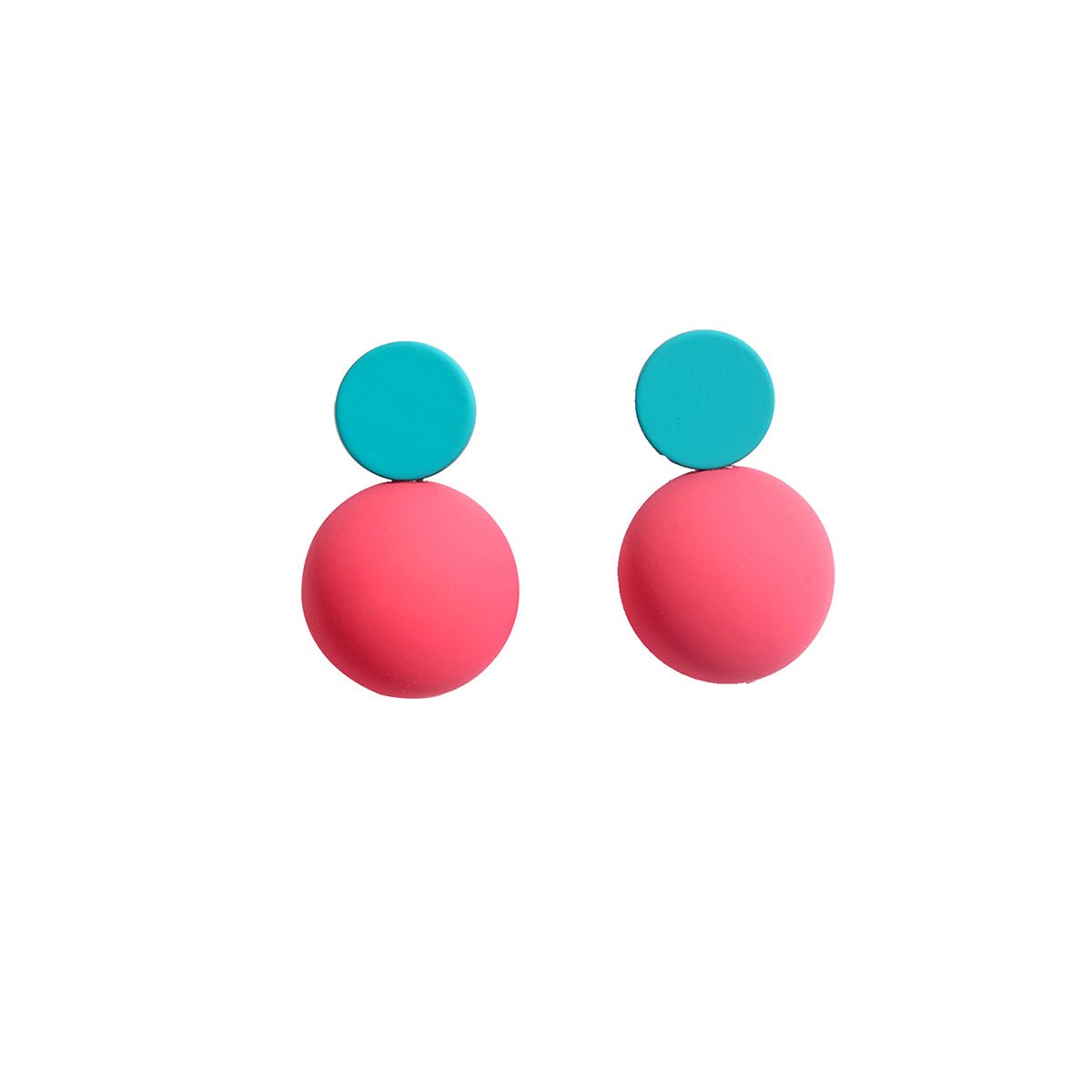 Candy Ball Red Earrings-0
