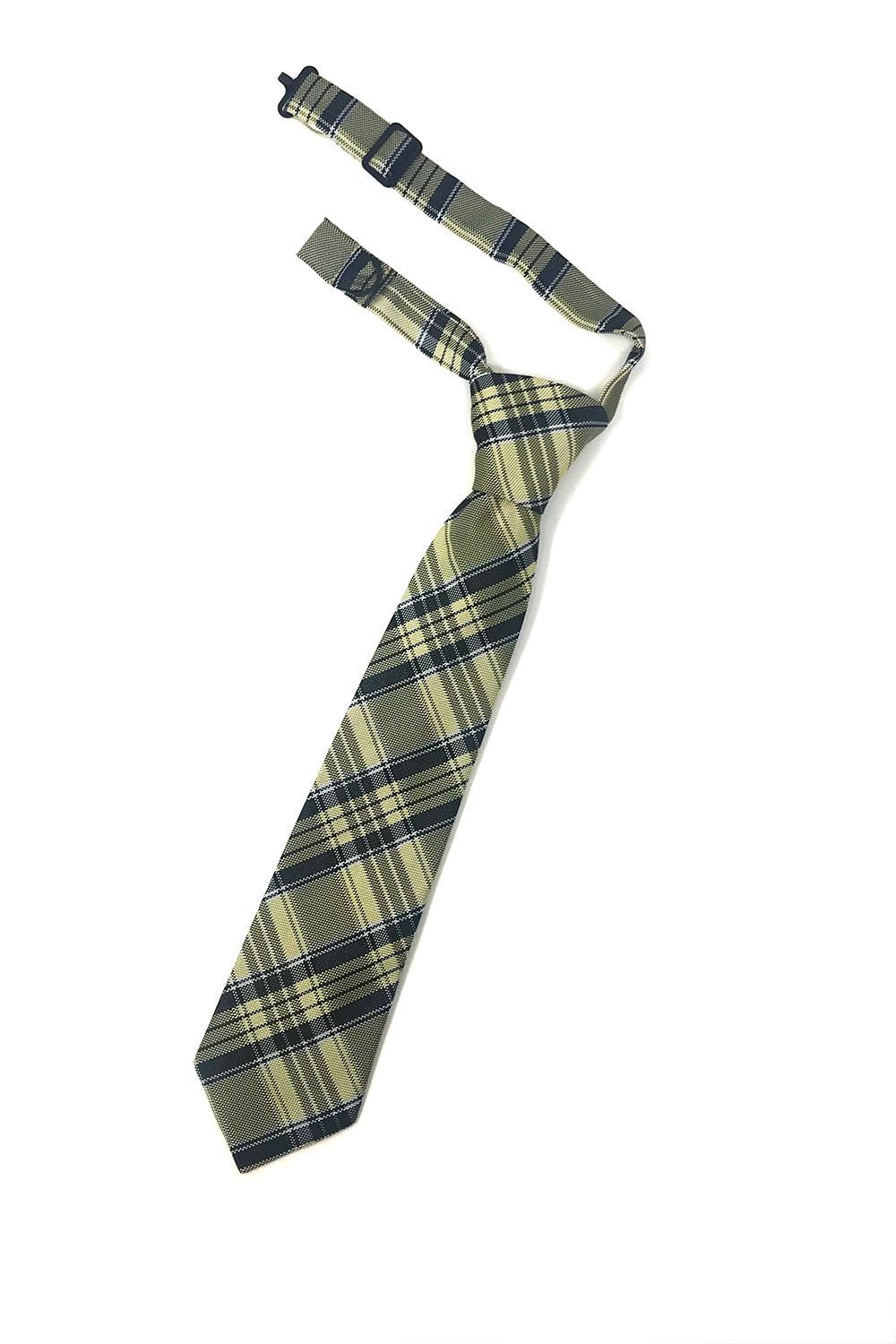 Madison Plaid Kids Necktie-5