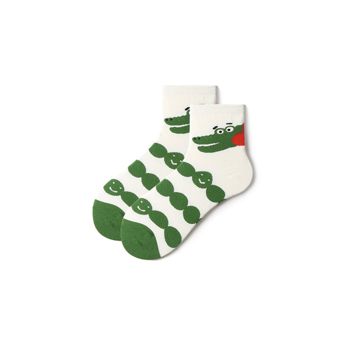 Cartoon Animals Summer Women 5pcs Low Cut Socks Set-2