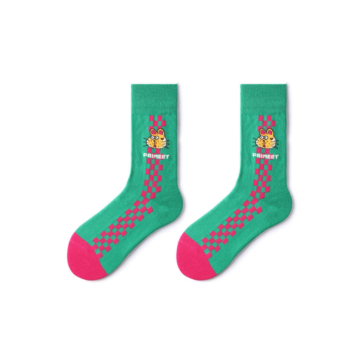 Cheeky Pet All-season Women 5pcs Crew Socks Set-3