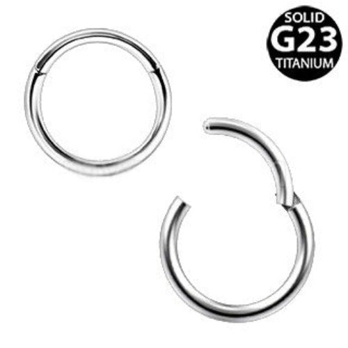 Titanium Seamless Clicker Ring-1