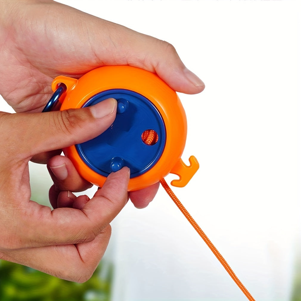 Portable Clothes Drying Line for Camping and Travel - Lightweight and Compact with 12 Clothespins Included