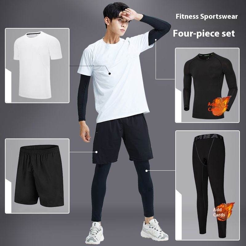 Fitness apparel - Quick Drying Workout clothes for men Gym wear