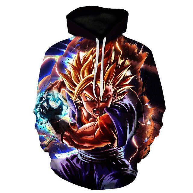 Dragon Ball Super 3D Hoodie Men /Women Spring Autumn Fashion Sweatshirt Unisex Japanese Anime Goku Print Jacket Outerwear-9