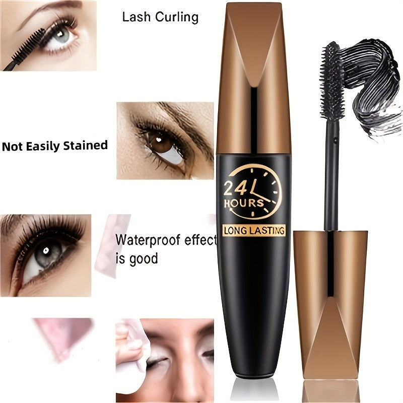 1Pcs 8D Silk Fiber Lash Mascara Waterproof Mascara For Eyelash Extension Black Thick Eye Lashes Curler Cosmetic