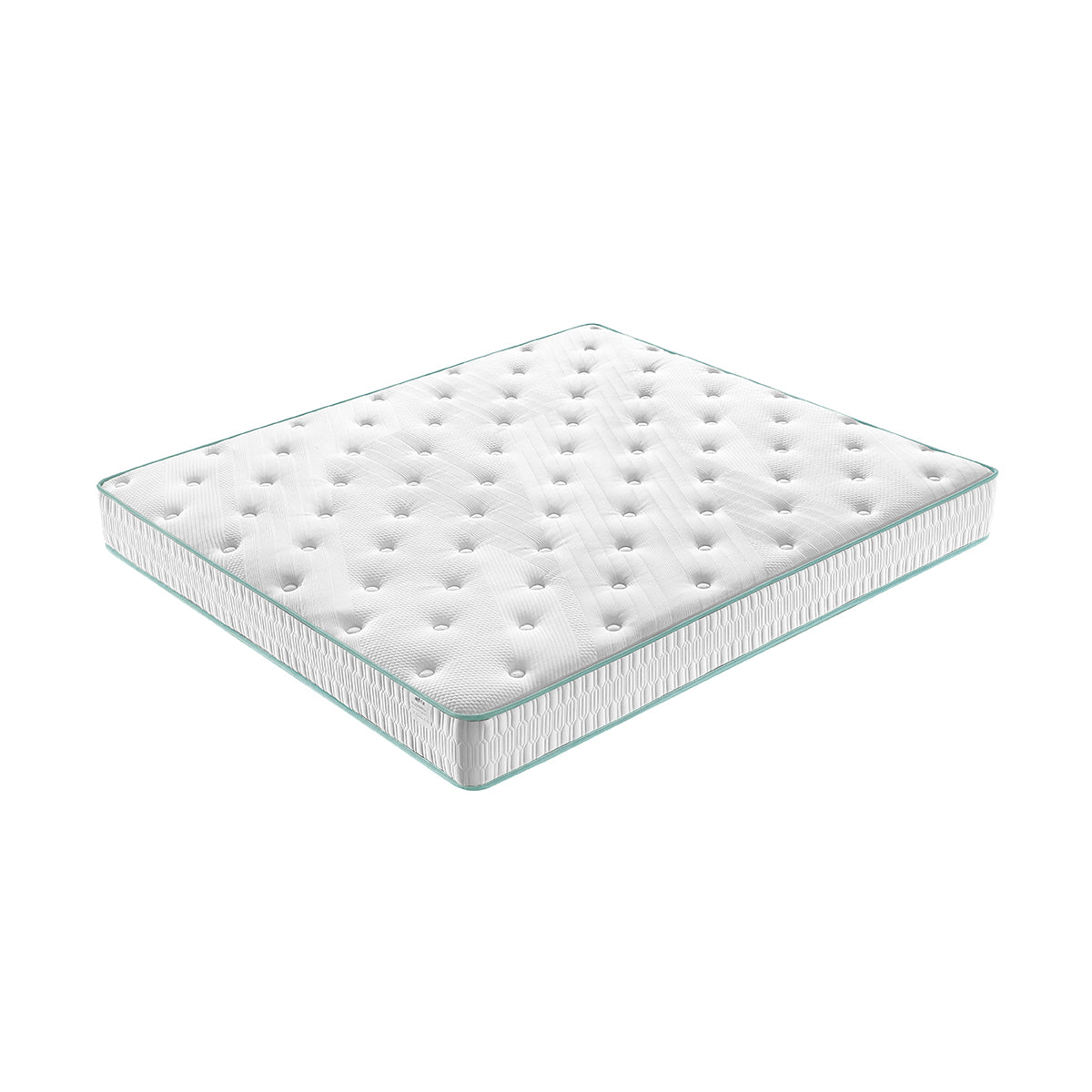 Elegant Grey Bed with Mattress Set-1