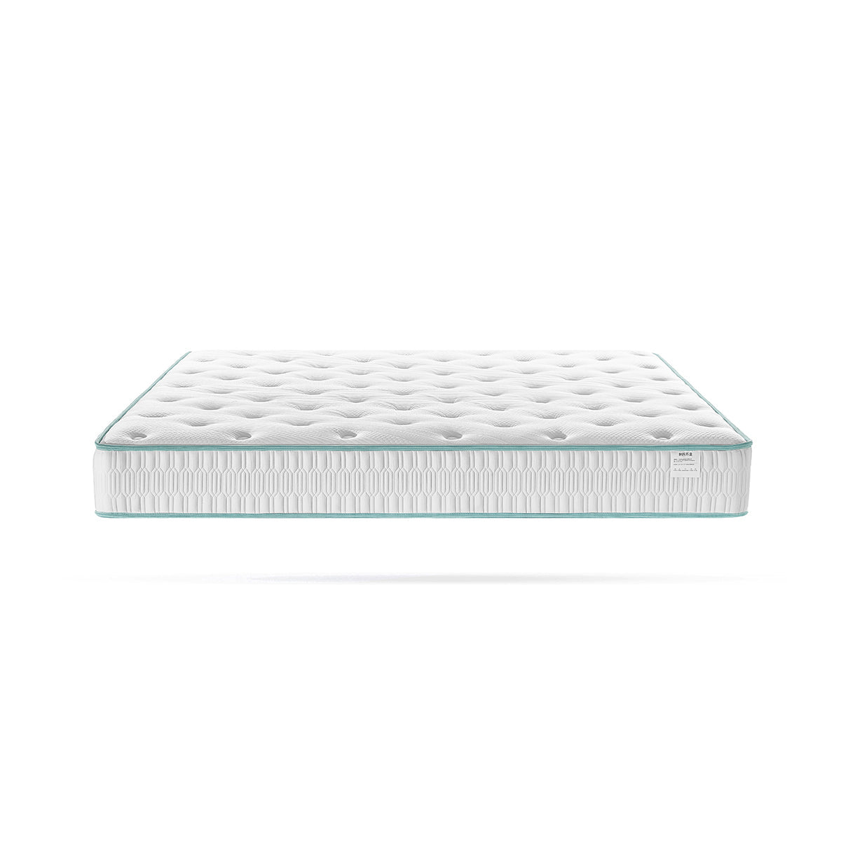 Elegant Grey Bed with Mattress Set-2
