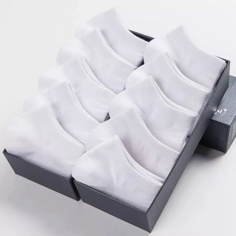 5/10/12 Pairs Comfy Ankle Socks, Solid Color Ankle Sock Pack, Women's Stockings & Hosiery